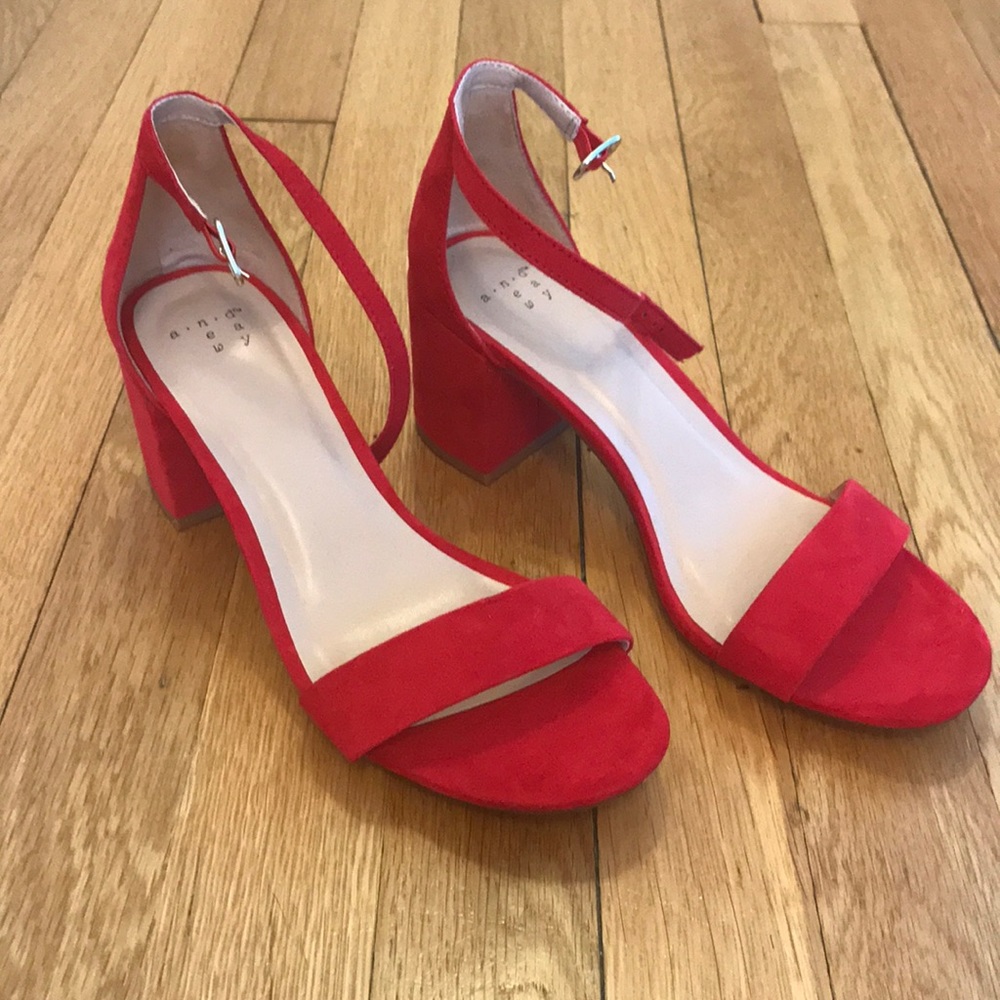A New Day red heels